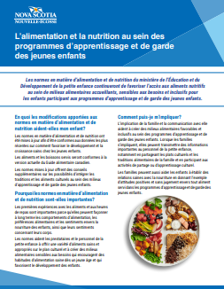 Fiche d’informations pour les familles (télécharger PDF) image