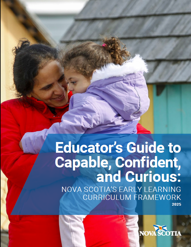 Educators' Guide to Nova Scotia's Early Learning Curriculum Framework (PDF download) image