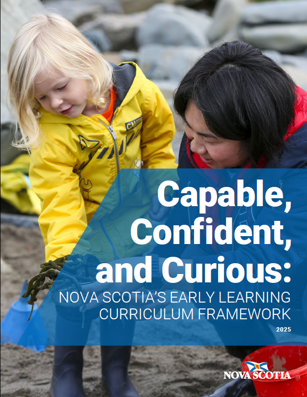 Capable, Confident, and Curious: Nova Scotia's Early Learning Curriculum Framework (PDF download) image