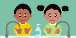 Hand-washing heroes - video