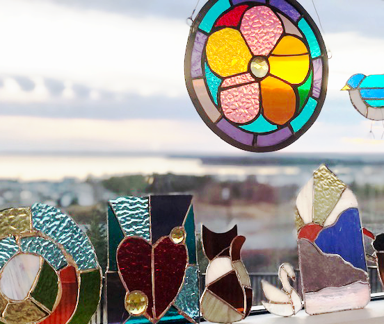 Glass and Light Project, Island View School, Grades 9–12