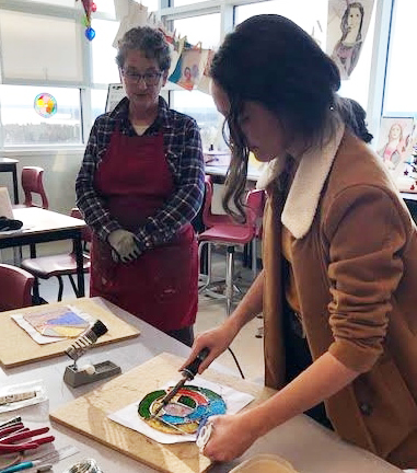 Glass and Light Project, Island View School, Grades 9–12 Glass and Light Project, Island View School, Grades 9–12